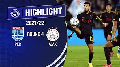 Highlights PEC Zwolle - Ajax (Vòng 4 - Giải VĐQG Hà Lan 2021/22)
