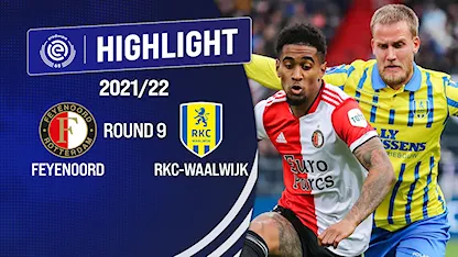 Highlights Feyenoord vs RKC Waalwijk (Vòng 9 - Giải VĐQG Hà Lan 2021/22)