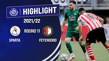 Highlights Sparta Rotterdam vs Feyenoord (Vòng 11 - Giải VĐQG Hà Lan 2021/22)