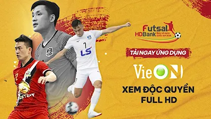 Futsal VĐQG 2021 trực tiếp độc quyền trên VieON - Trailer