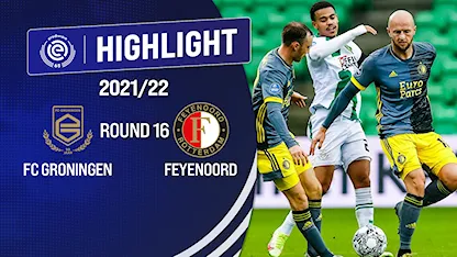 Highlights FC Groningen vs Feyenoord  (Vòng 16 - Giải VĐQG Hà Lan 2021/22)