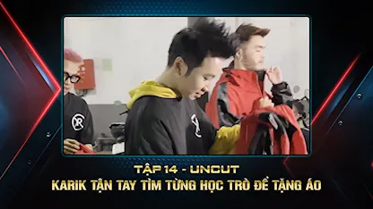 Rap Việt - Mùa 2 - KARIK Tận Tay Tìm Từng Học Trò Để Tặng Áo