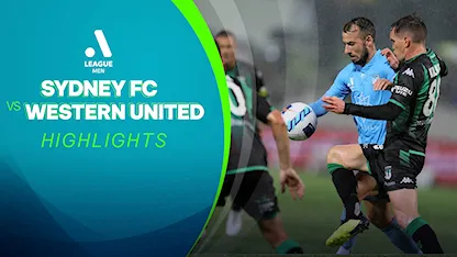 Highlights Sydney FC - Western United FC (Vòng 14 - Giải VĐQG Úc 2021/22)