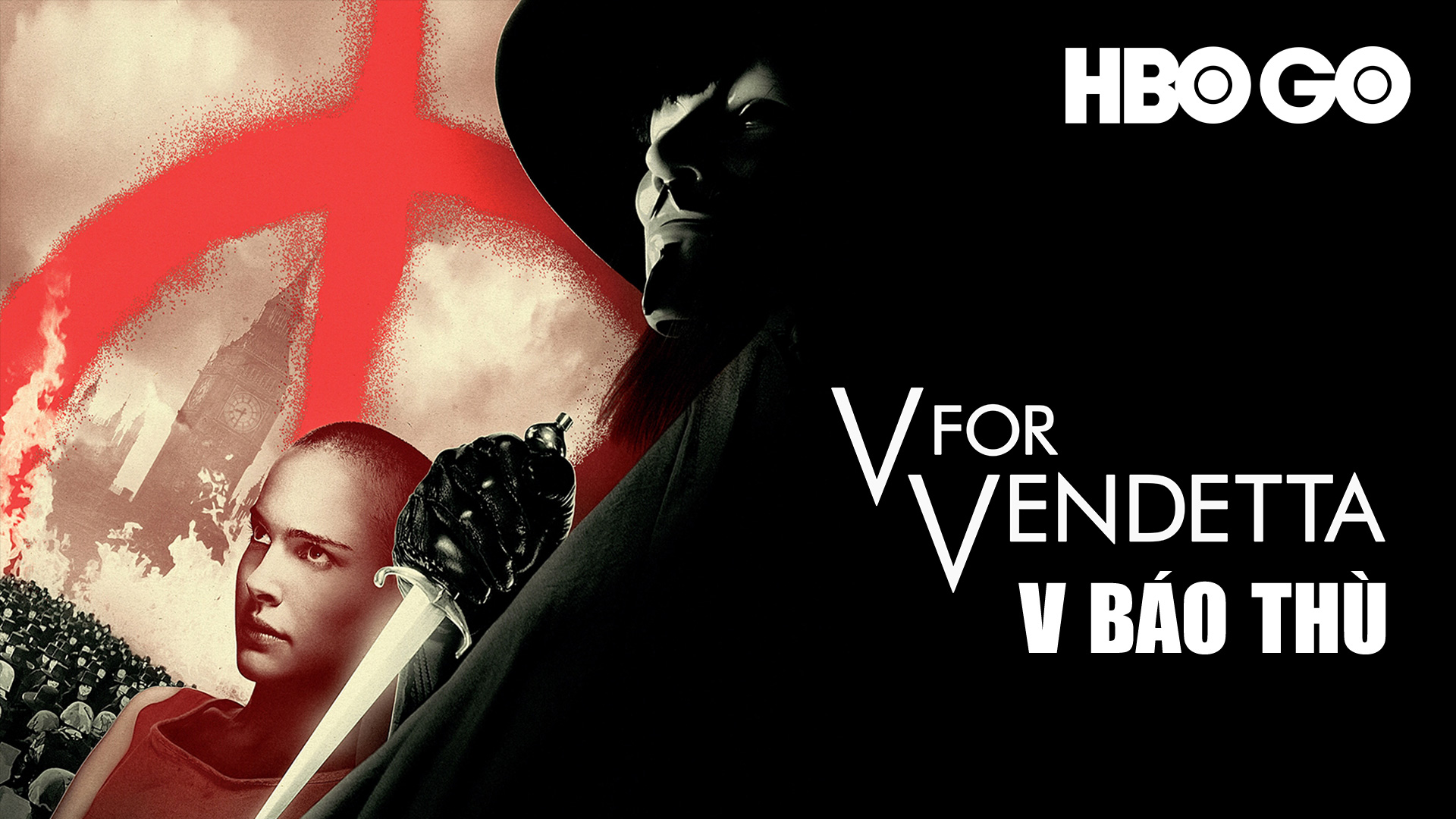V Báo Thù | V For Vendetta | Phim hành động | VieON