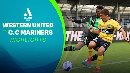 Highlights Western United FC - C.C Mariners (Vòng 21 - Giải VĐQG Úc 2021/22)