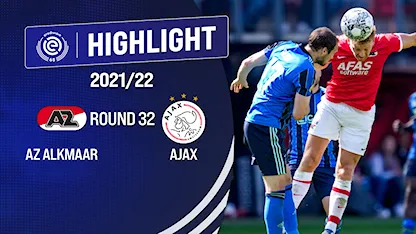 Highlights AZ Alkmaar vs Ajax (Vòng 32 - Giải VĐQG Hà Lan 2021/22)