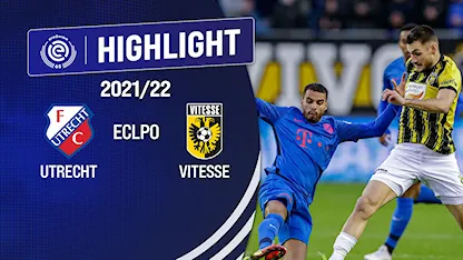 Highlights Utrecht - Vitesse (Bán kết lượt đi - Europa Conference League Play-offs)