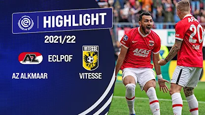 Highlights AZ Alkmaar - Vitesse (Chung kết lượt về - Vòng sơ loại Europa Conference League Play-offs)