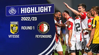 Highlights Vitesse - Feyenoord (Vòng 1 - VĐQG Hà Lan 2022/23)