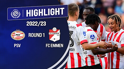 Highlights PSV Eindhoven - FC Emmen (Vòng 1 - VĐQG Hà Lan 2022/23)