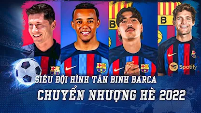 Siêu Đội Hình Tân Binh Barca Chuyển Nhượng Hè 2022 | Nhịp Đập Bóng Đá