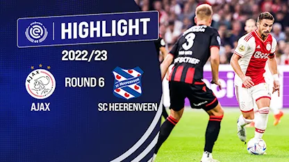 Highlights Ajax - SC Heerenveen (Vòng 6 - VĐQG Hà Lan 2022/23)
