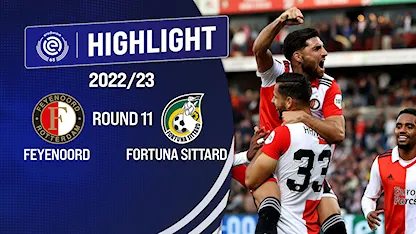 Highlights Feyenoord - Fortuna Sittard (Vòng 11 - VĐQG Hà Lan 2022/23)