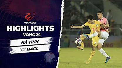 Highlights Hồng Lĩnh Hà Tĩnh - Hoàng Anh Gia Lai (Vòng 24 - V-League 2022/23)