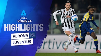 Highlights Verona - Juventus (Vòng 14 - Giải VĐQG Ý 2022/23)