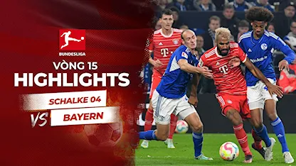 Highlights Schalke 04 - Bayern Munich (Vòng 15 - Giải VĐQG Đức 2022/23)