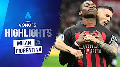 Highlights Milan - Fiorentina (Vòng 15 - Giải VĐQG Ý 2022/23)