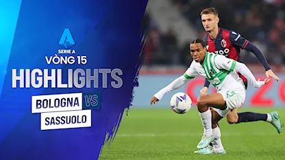 Highlights Bologna - Sassuolo (Vòng 15 - Giải VĐQG Ý 2022/23)