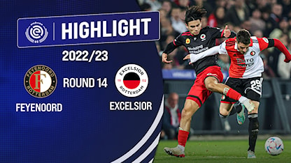 Highlights Feyenoord - Excelsior (Vòng 14 - Giải VĐQG Hà Lan 2022/23)
