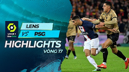 Highlights Lens  -  PSG (Vòng 17 - Giải VĐQG Pháp 2022/23) - 16 - Neymar Jr - Lionel Messi