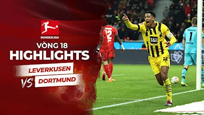 Highlights Leverkusen - Dortmund (Vòng 18 - Giải VĐQG Đức 2022/23) Highlights Leverkusen - Dortmund (Vòng 18 - Giải VĐQG Đức 2022/23)