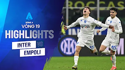 Highlights Inter Milan - Empoli (Vòng 19 - Giải VĐQG Ý 2022/23)
