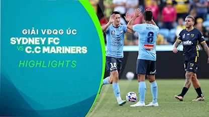 Highlights Sydney FC - C.C Mariners (Vòng 15 - Giải VĐQG Úc 2022/23)