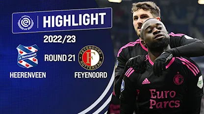 Highlight Heerenveen - Feyenoord (Vòng 21 - Giải VĐQG Hà Lan 2022/23)