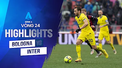 Highlights Bologna - Inter Milan (Vòng 24 - Giải VĐQG Ý 2022/23)