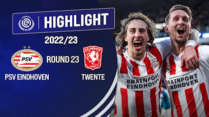 Highlights PSV Eindhoven - FC Twente (Vòng 23 - Giải VĐQG Hà Lan 2022/23)