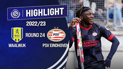 Highlights RKC Waalwijk - PSV Eindhoven  (Vòng 24 - Giải VĐQG Hà Lan 2022/23)