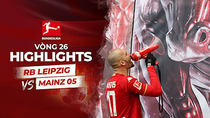 Highlights Leipzig - Mainz 05 (Vòng 26 - Giải VĐQG Đức 2022/23)