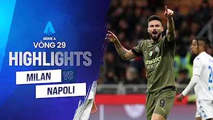 Highlights Milan - Empoli (Vòng 29 - Giải VĐQG Ý 2022/23)