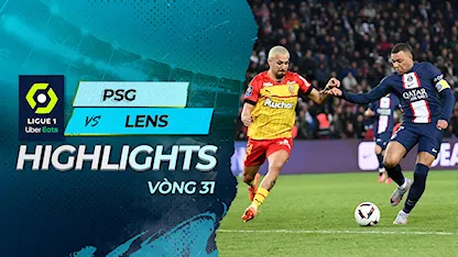 Highlights PSG - Lens (Vòng 31 - Giải VĐQG Pháp 2022/23) - 11 - Mbappe - Lionel Messi