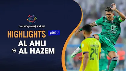 Highlights Al Ahli - Al Hazem (Vòng 1 - Giải VĐQG Ả Rập Xê Út 2023/24)