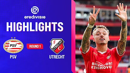 Highlights PSV - Utrecht (Vòng 1 - Giải VĐQG Hà Lan 2023/24)