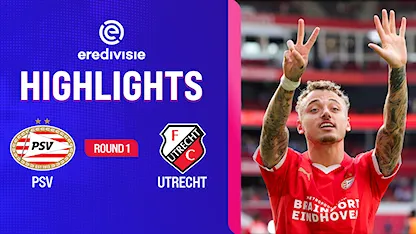 Highlights PSV - Utrecht (Vòng 1 - Giải VĐQG Hà Lan 2023/24)