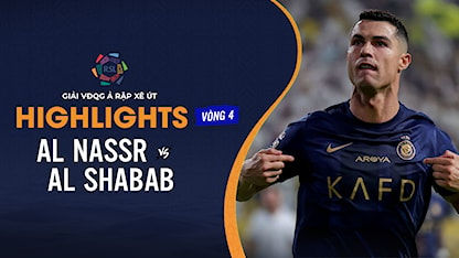 Highlights Al Nassr - Al Shabab (Vòng 4 - Giải VĐQG Ả Rập Xê Út 2023/24)