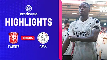 Highlights Twente - Ajax (Vòng 5 - Giải VĐQG Hà Lan 2023/24)