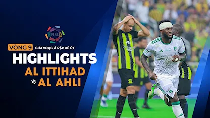 Highlights Al Ittihad - Al Ahli (Vòng 9 - Giải VĐQG Ả Rập Xê Út 2023/24)