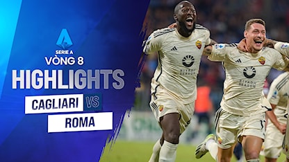 Highlights Cagliari - Roma (Vòng 8 - Giải VĐQG Ý 2023/24)