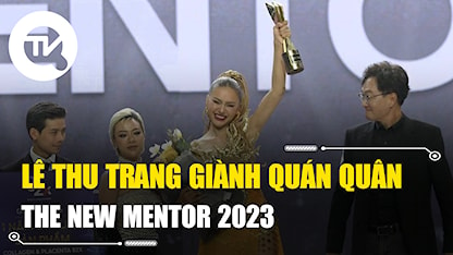 Lê Thu Trang giành quán quân The New Mentor 2023