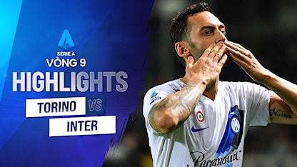 Highlights Torino - Inter Milan (Vòng 9 - Giải VĐQG Ý 2023/24)