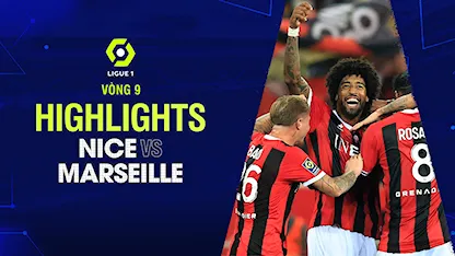 Highlights Nice - Marseille (Vòng 9 - Giải VĐQG Pháp 2023/24)