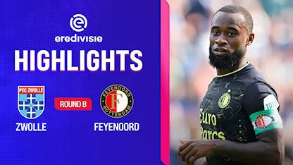 Highlights PEC Zwolle - Feyenoord (Vòng 8 - Giải VĐQG Hà Lan 2023/24)