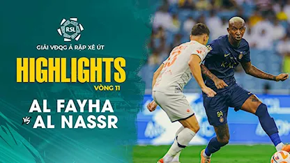 Highlights Al Fayha - Al Nassr (Vòng 11 - Giải VĐQG Ả Rập Xê Út 2023/24)