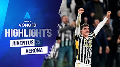 Highlights Juventus - Verona (Vòng 10 - Giải VĐQG Ý 2023/24)