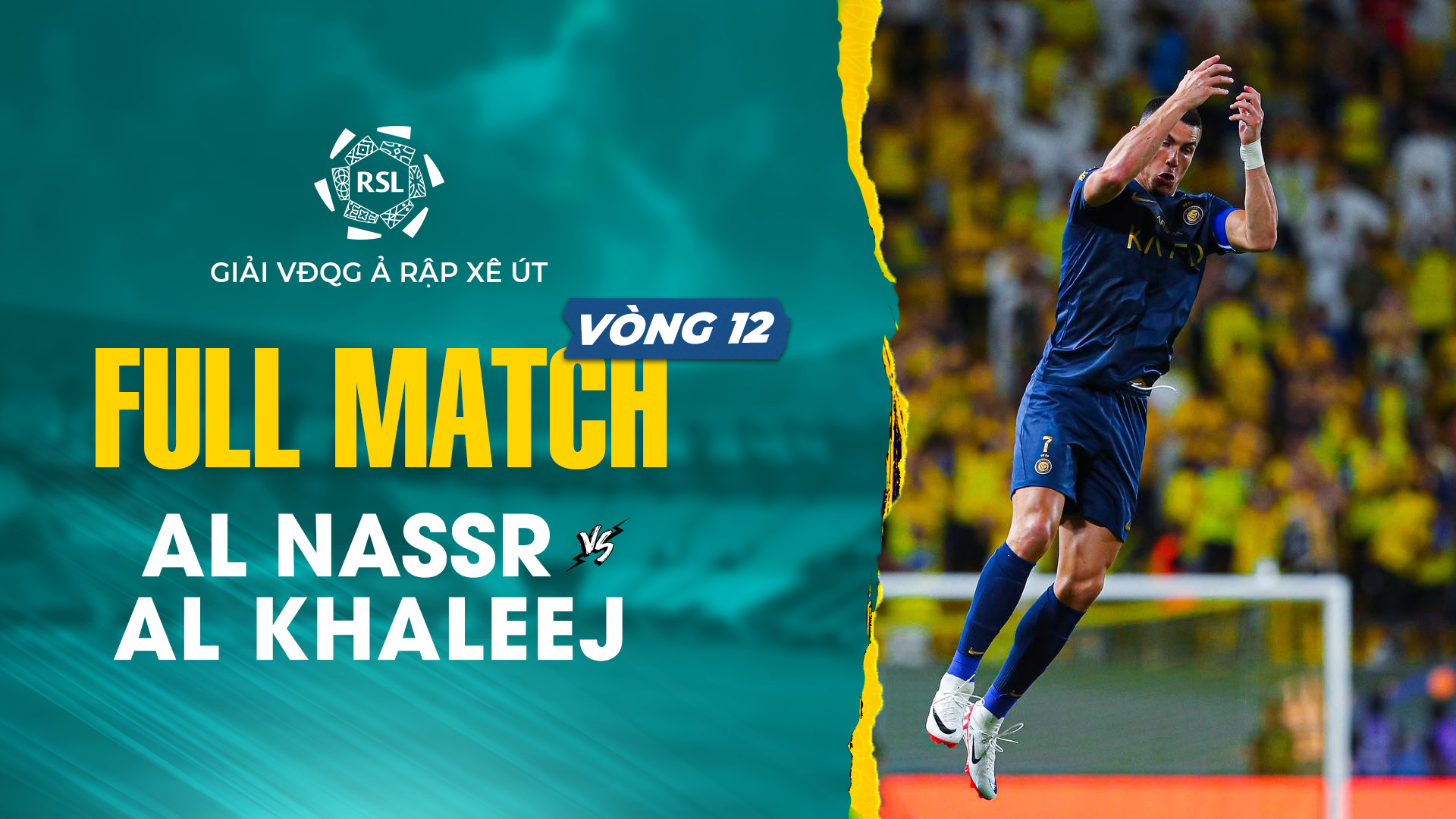 Full Match Al Nassr - Al Khaleej (vòng 12 - Giải VĐqg Ả Rập Xê Út 2023  