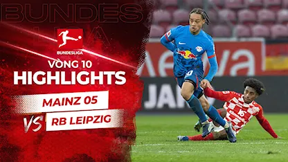 Highlights Mainz 05 - RB Leipzig (Vòng 10 - Giải VĐQG Đức 2023/24)