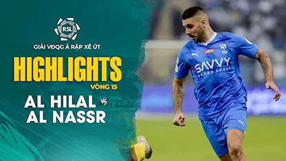 Highlights Al Hilal - Al Nassr (Vòng 15 - Giải VĐQG Ả Rập Xê Út 2023/24)